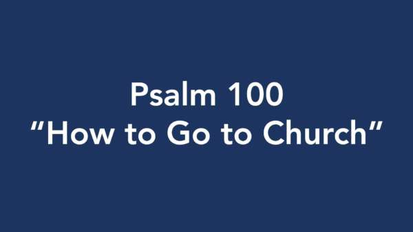 How to Go to Church Image