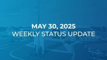 May 30: Weekly Status Update