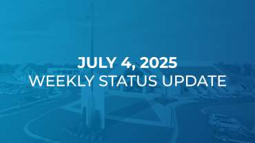 July 3: Weekly Status Update