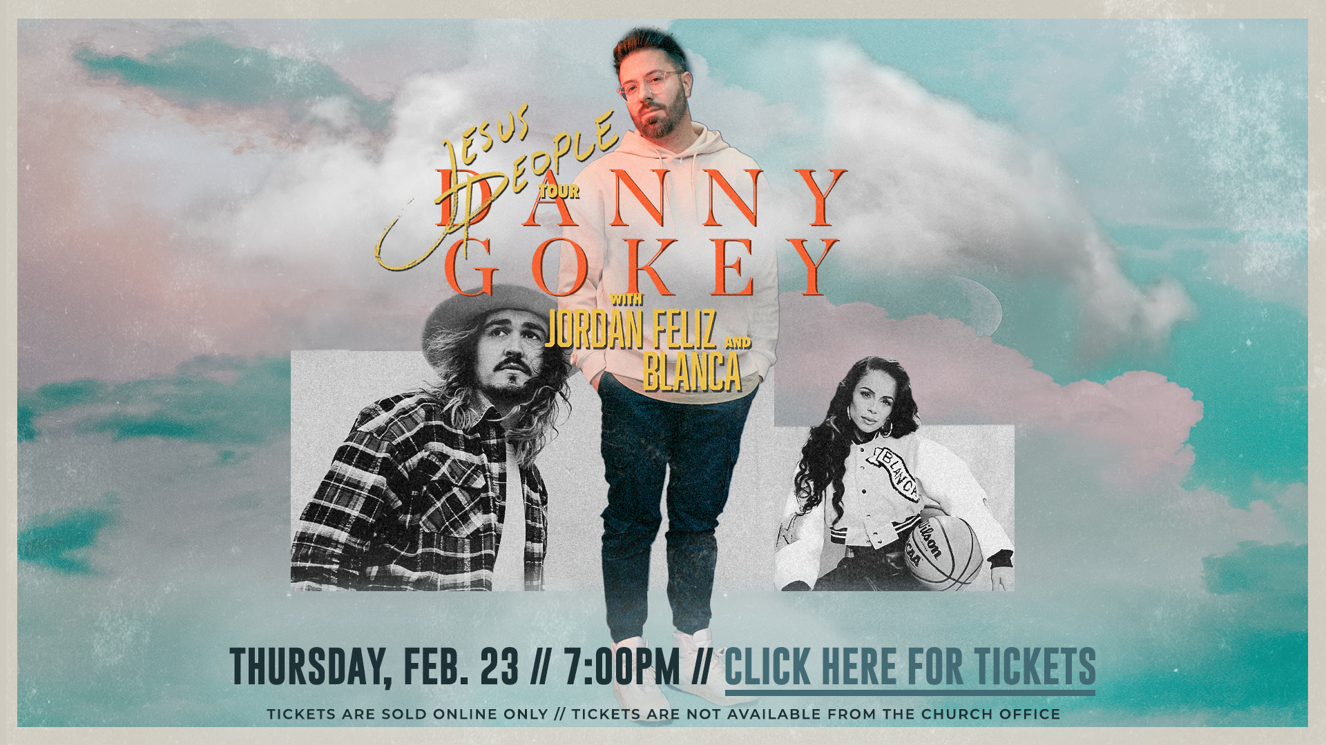 Danny Gokey Jesus People Concert with Jordan Feliz and Blanca // Central Community Church, Wichita KS